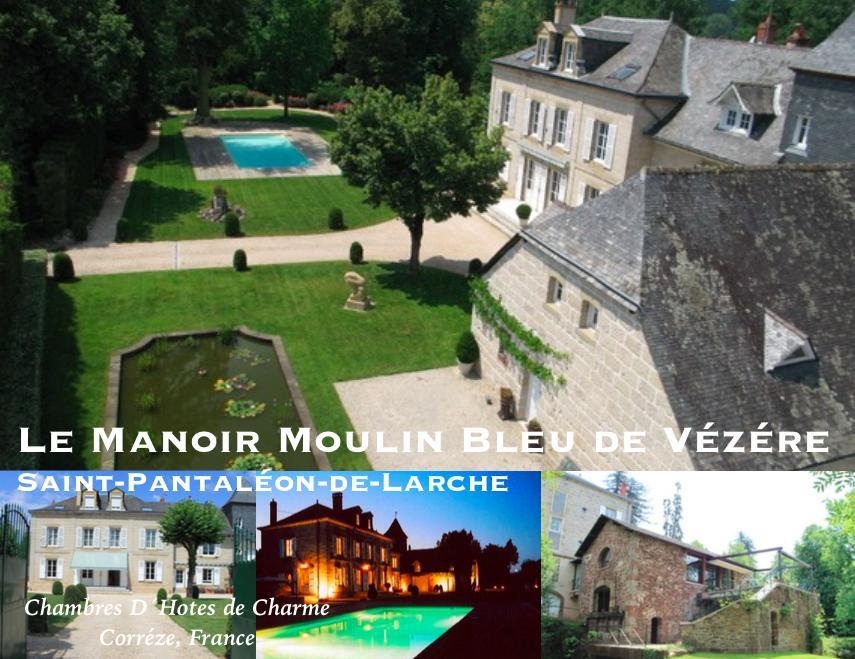 מלון Saint-Pantaléon-de-Larche French Correze Moulin Bleu חדר תמונה